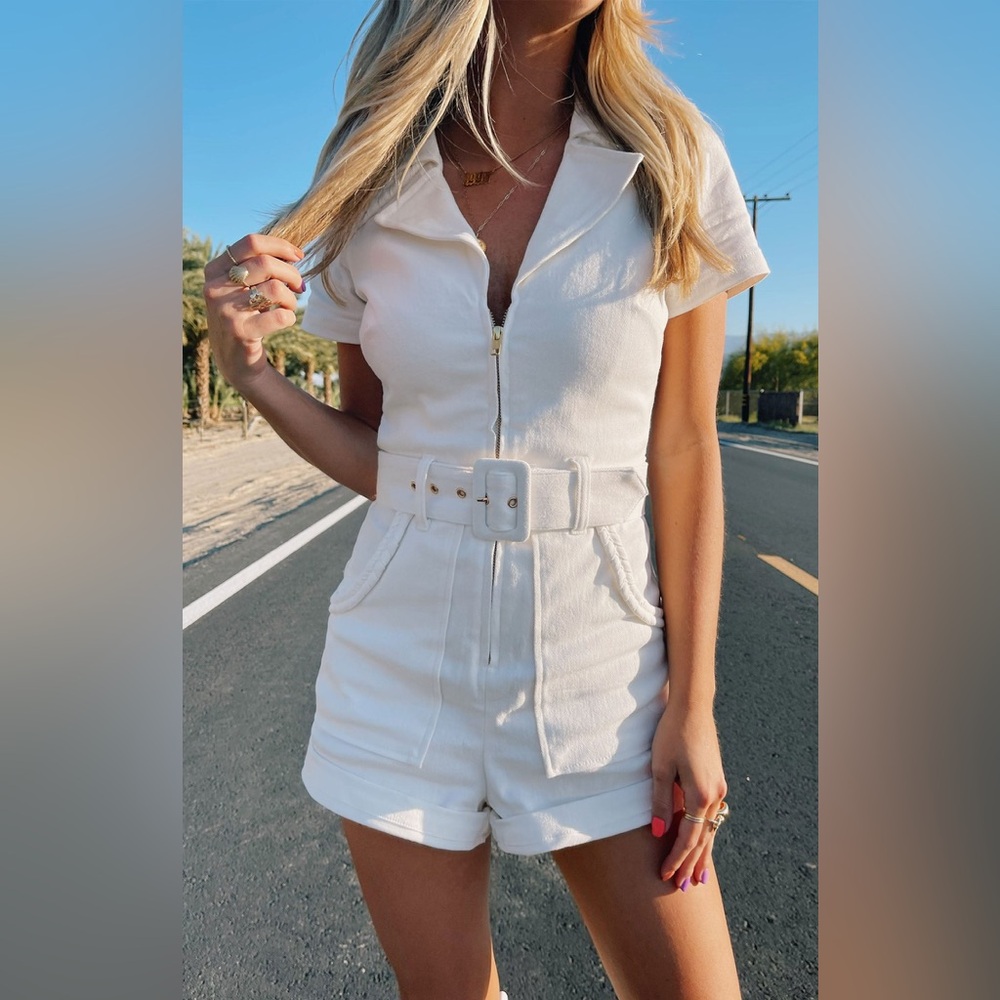 NWOT Show Me Your MuMu ‘Outlaw Romper’ Size Large